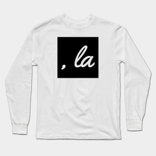 comma la Long Sleeve T-Shirt